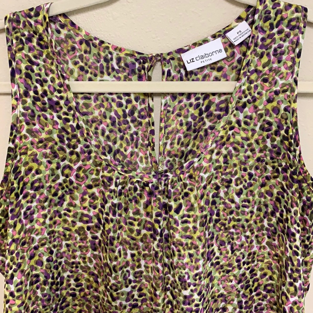 Liz Claiborne Sleeveless Top Size L